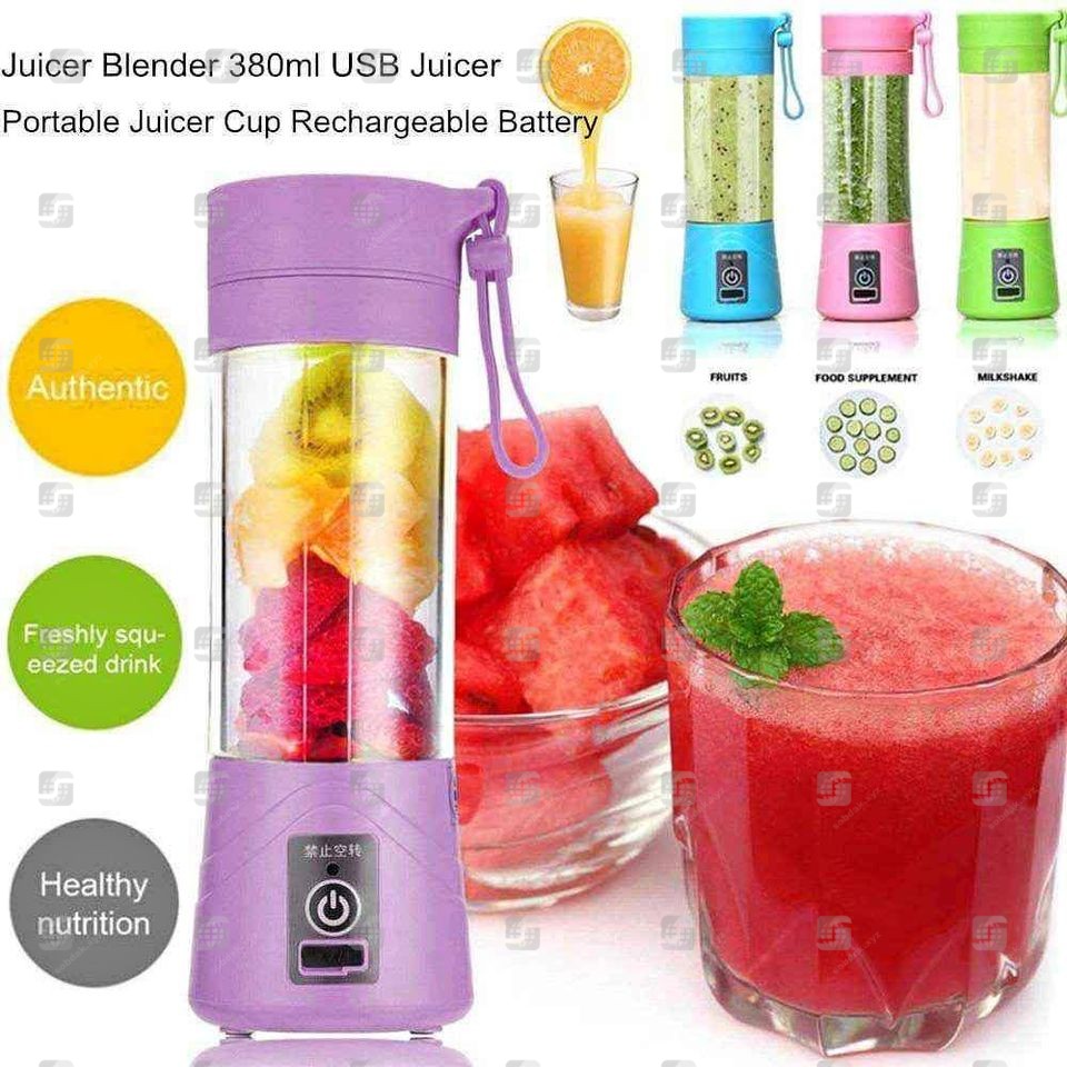 USB Rechargeable Portable Juicer – Blender Mixer Juice Machine (BD)
