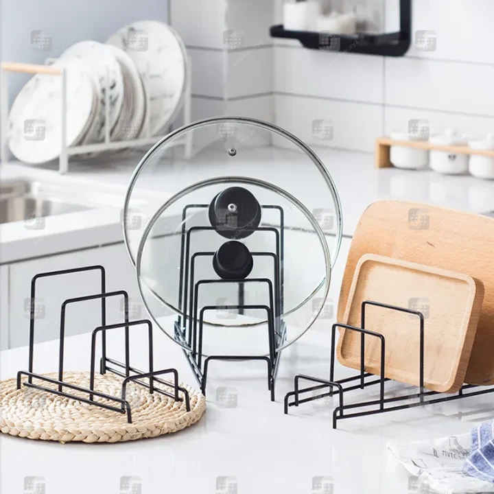 Iron Art Multi-Layer Space Saving Organizer – Durable Storage Rack BD