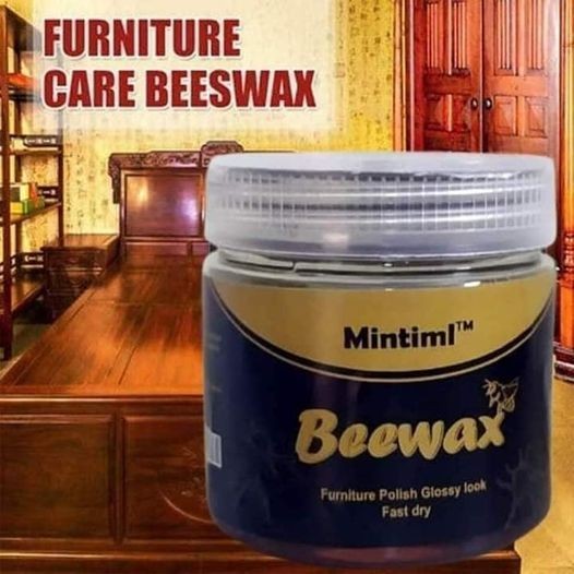 Natural Beeswax Furniture Polish – Wood Cleaner & Shine Restorer
