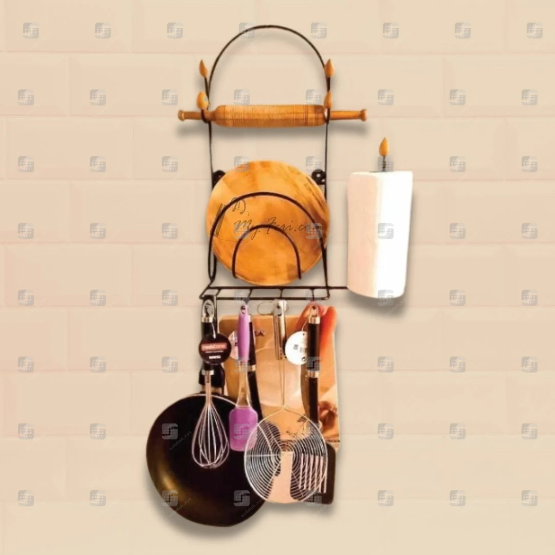 Belan Stand & Tissue Holder – Multipurpose Kitchen Organizer in BD
