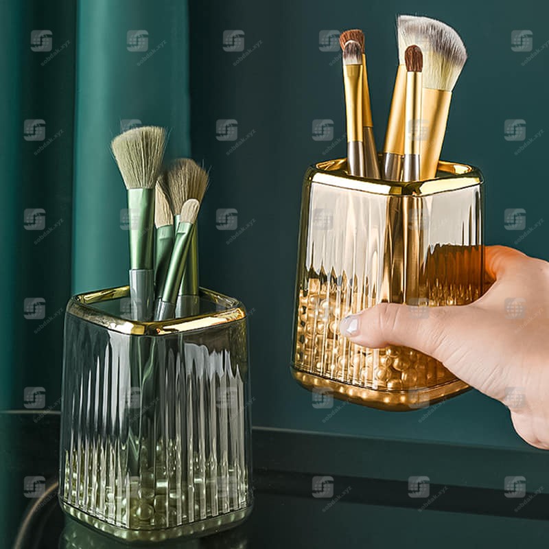 Luxury Pen Makeup Brush Organizer – Premium Storage for Brushes and Pens
