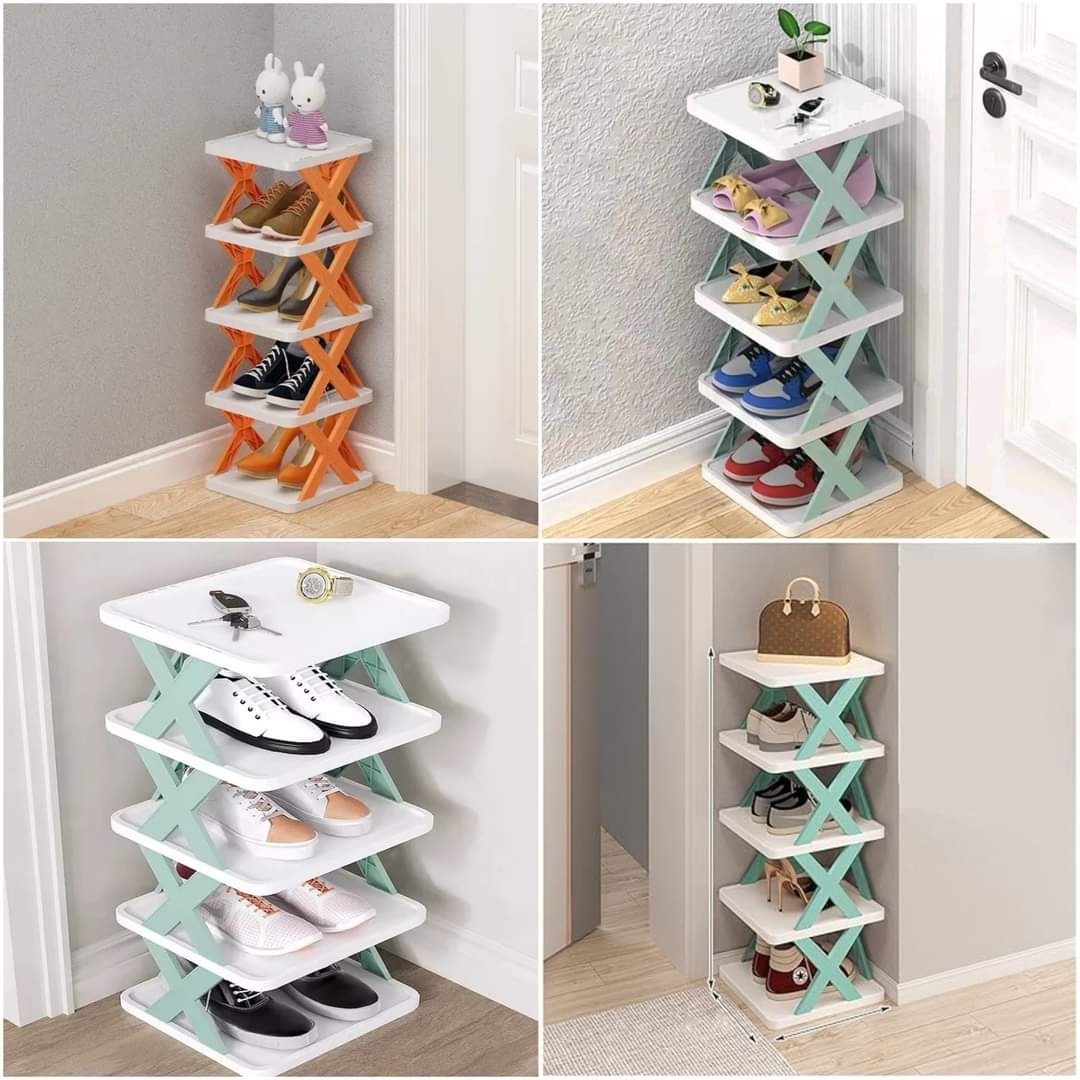 5 Layer Shoe Rack – Lightweight, Durable Shoe Organizer Stand for Home Use in BD