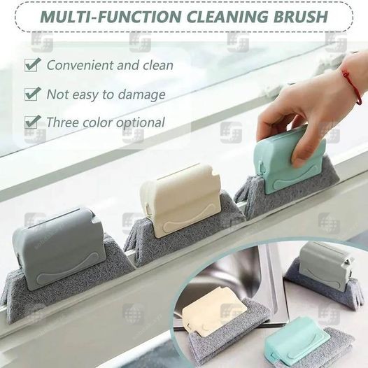 Window Slot Clean Tool – Mini Track & Gap Cleaner Brush for Sliding Windows (BD)